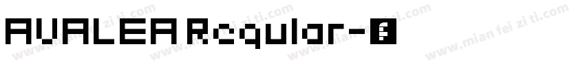 AVALEA Regular字体转换